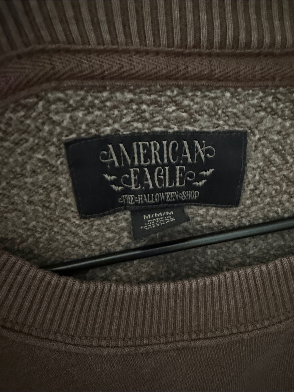 American Eagle Ghost Sweatshirt. Size M. - Picture 2 of 2